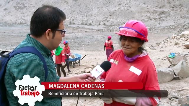 Factor trabajo Tv Perú
10/09/2018
Los amigos de Factor Trabajo viajaron a Huaura, donde conocieron a varios participantes de diversas obras de Trabaja Perú en esa provincia de Lima, y nos contaron sus interesantes…