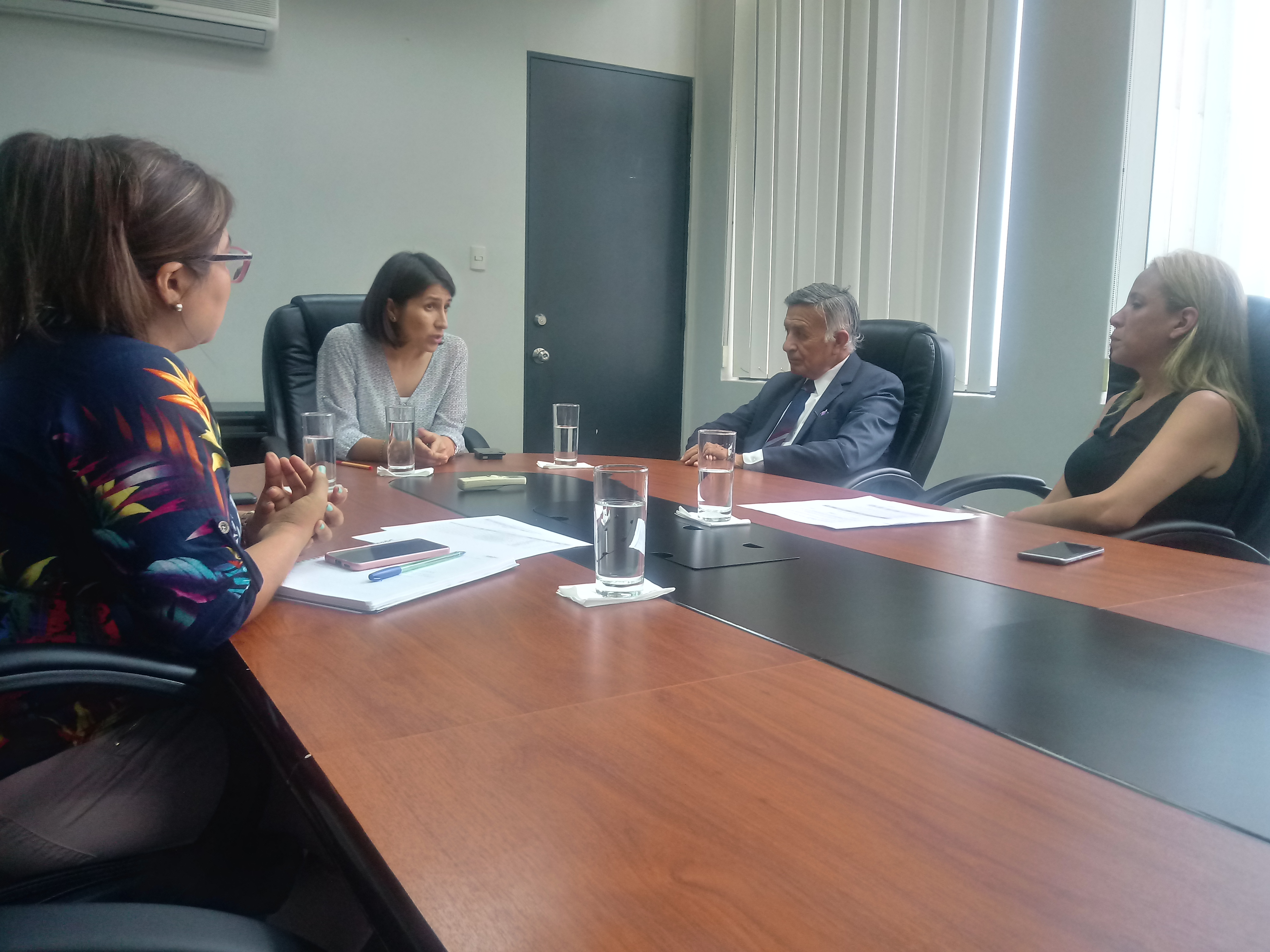 Reunión informativa El programa Trabaja Perú recibió la visita del legislador Guillermo Martorell, quien como parte de su labor congresal, se reunió con la directora ejecutiva, Flor Blanco, para conocer el trabajo que el…