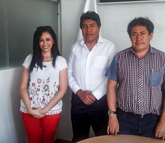 Remurpe FOTO Representantes de la Red de Municipalidades Urbanas y Rurales del Perú (Remurpe), dirigidos por su presidente, Iván Flores, se reunieron el martes 26 de marzo con Ana Rodríguez, gerenta de…