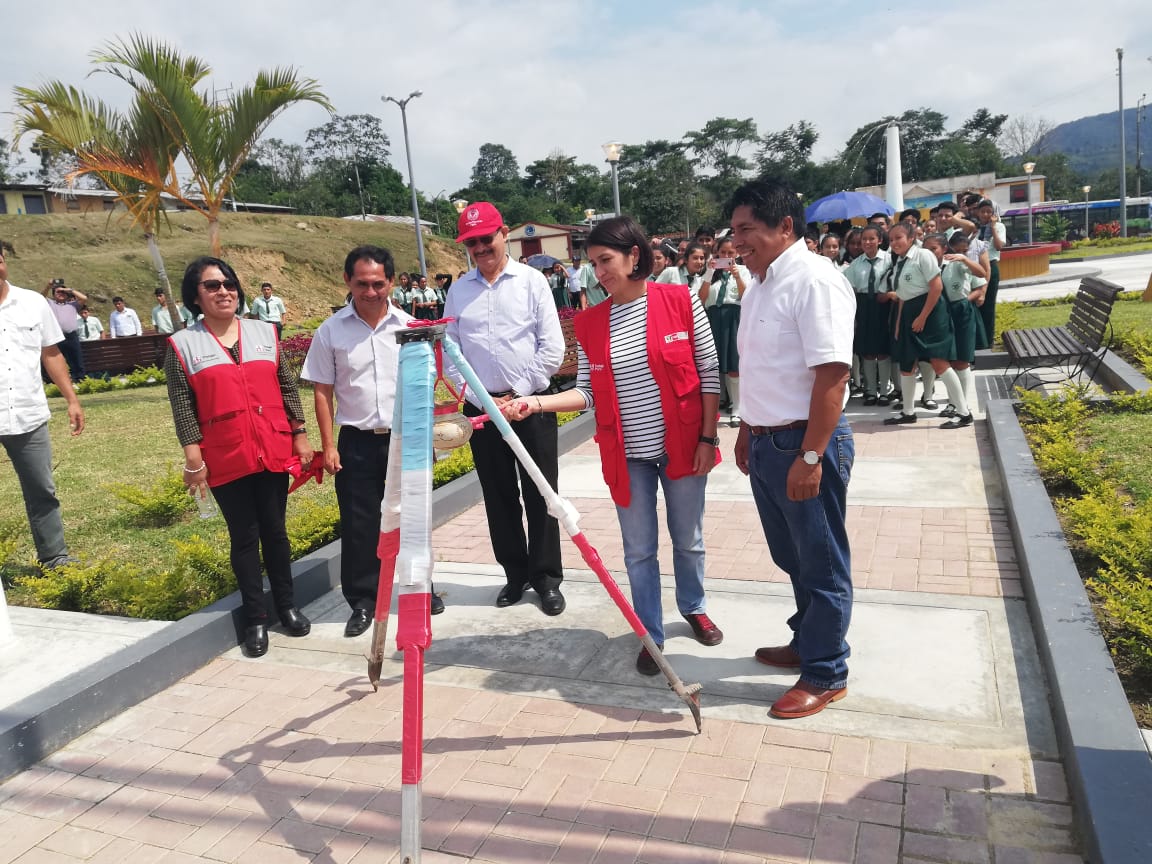 SanMartin La plaza principal del centro poblado Jerillo, ubicado en la Provincia de Moyobamba, San Martín, fue inaugurada en beneficio de sus pobladores, quienes ahora cuentan con este nuevo espacio de…