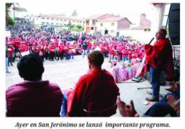eldiario cusco trabajaperu julio2019 Diario del Cusco (Cusco)
24/07/2019
Un total de 295 proyectos de infraestructura básica, social y económica, intensiva en mano de obra no calificada, empezarán a ejecutarse del 23 de julio al 15…