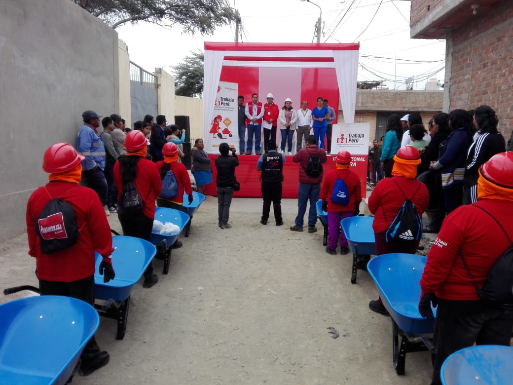 lambayeque trabajaperu 2018 julio 3 Trabaja Perú generará 459 empleos temporales en Lambayeque mediante el cofinanciamiento de nueve proyectos de infraestructura básica, social y económica, intensiva en mano de obra no calificada. Estos serán serán…