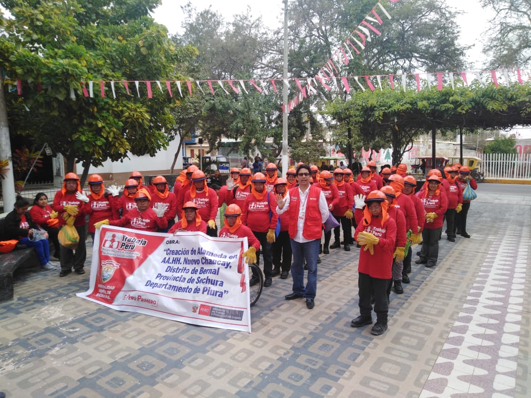 piura trabajaperu agosto2019 1 Seis proyectos de infraestructura básica, social y económica, intensiva en mano de obra no calificada, que buscan mejorar las condiciones de vida de las personas más necesitadas, serán ejecutados en Piura por…
