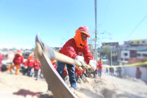 trabaja Peru el peruano agosto A través de su modalidad No Concursable, Trabaja Perú busca generar más de tres mil empleos temporales a través del cofinanciamiento de 60 proyectos de infraestructura básica, social y económica, intensiva…