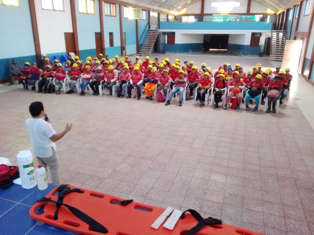 eten trabajaperu setiembre2019 2 Un total de 80 beneficiarios de Trabaja Perú del distrito de Eten, provincia de Chiclayo, Lambayeque, fueron parte de un taller sobre primeros auxilios destinado a capacitarlos para responder de…