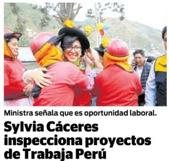 correo huanuco trabajaperu2019 octubre Correo (Huánuco)
18/10/2019
La ministra de Trabajo y Promoción del Empleo supervisó la ejecución de cuatro proyectos de infraestructura básica, social y económica que el Programa Trabaja Perú cofinancia en Huánuco.
Puedes leer aquí…
