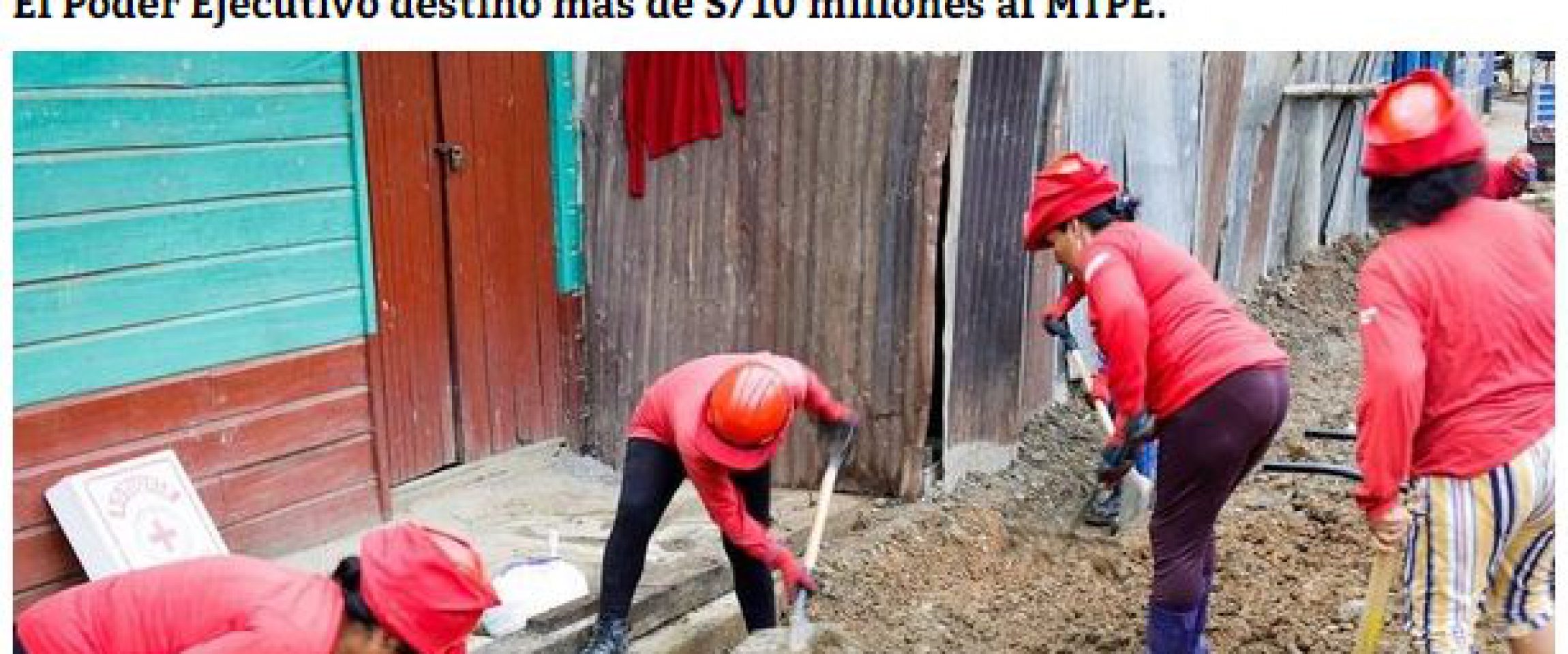 correo madre de dios trabajaperu2019 octubre Correo
19/10/2019
Con el objetivo de beneficiar a los pobladores desempleados que están en situación de pobreza y pobreza extrema, el Gobierno generará más de 2,500 empleos temporales en la región de…