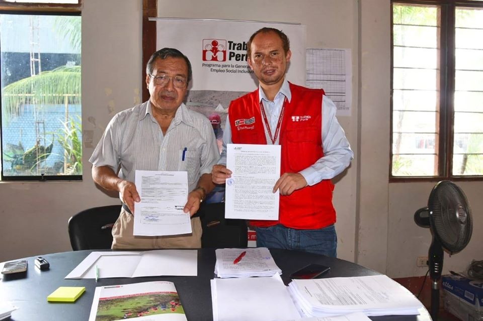 madre de dios convenios trabajaperu noviembre2019 1 Más de 700 empleos temporales busca generar Trabaja Perú, en beneficio de la población más necesitada de Madre de Dios, con la firma de convenios llevada a cabo hoy con…