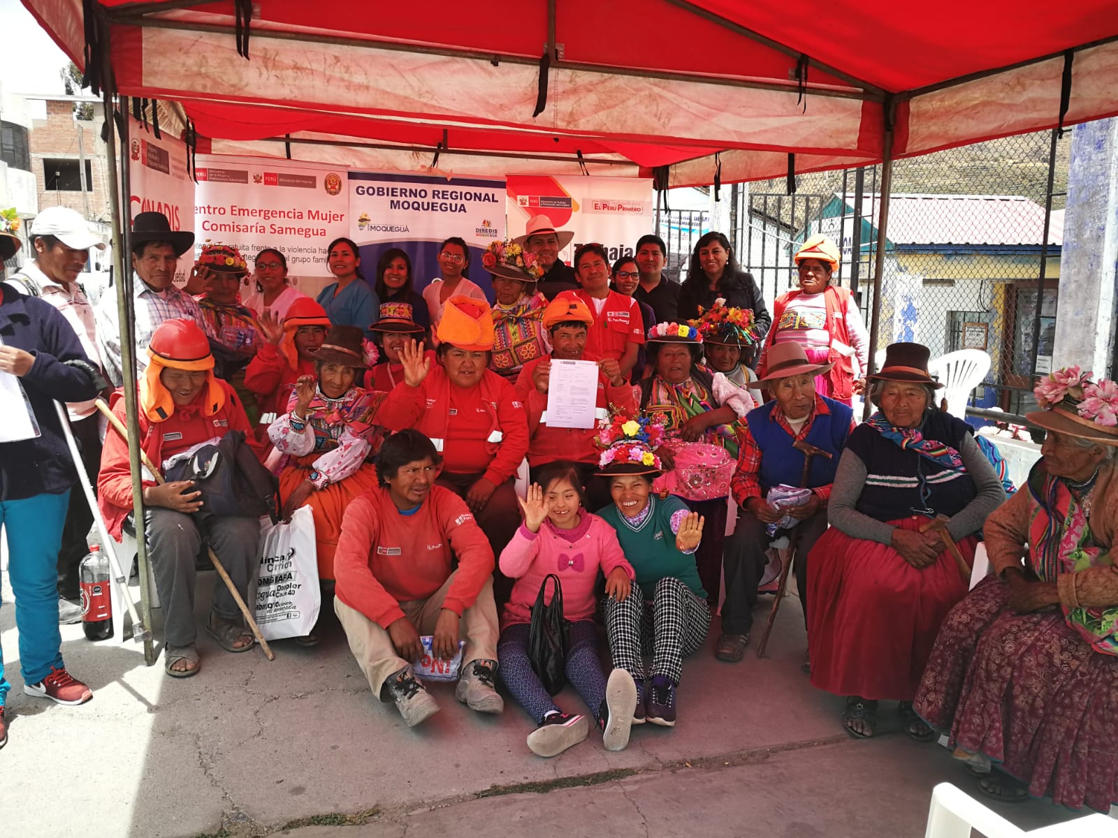 moquegua trabajaperu2019 2 Trabaja Perú, a través de su Unidad Zonal en Moquegua, organizó una campaña de certificación para las personas con discapacidad en coordinación con la Municipalidad Distrital de San Cristóbal, de…