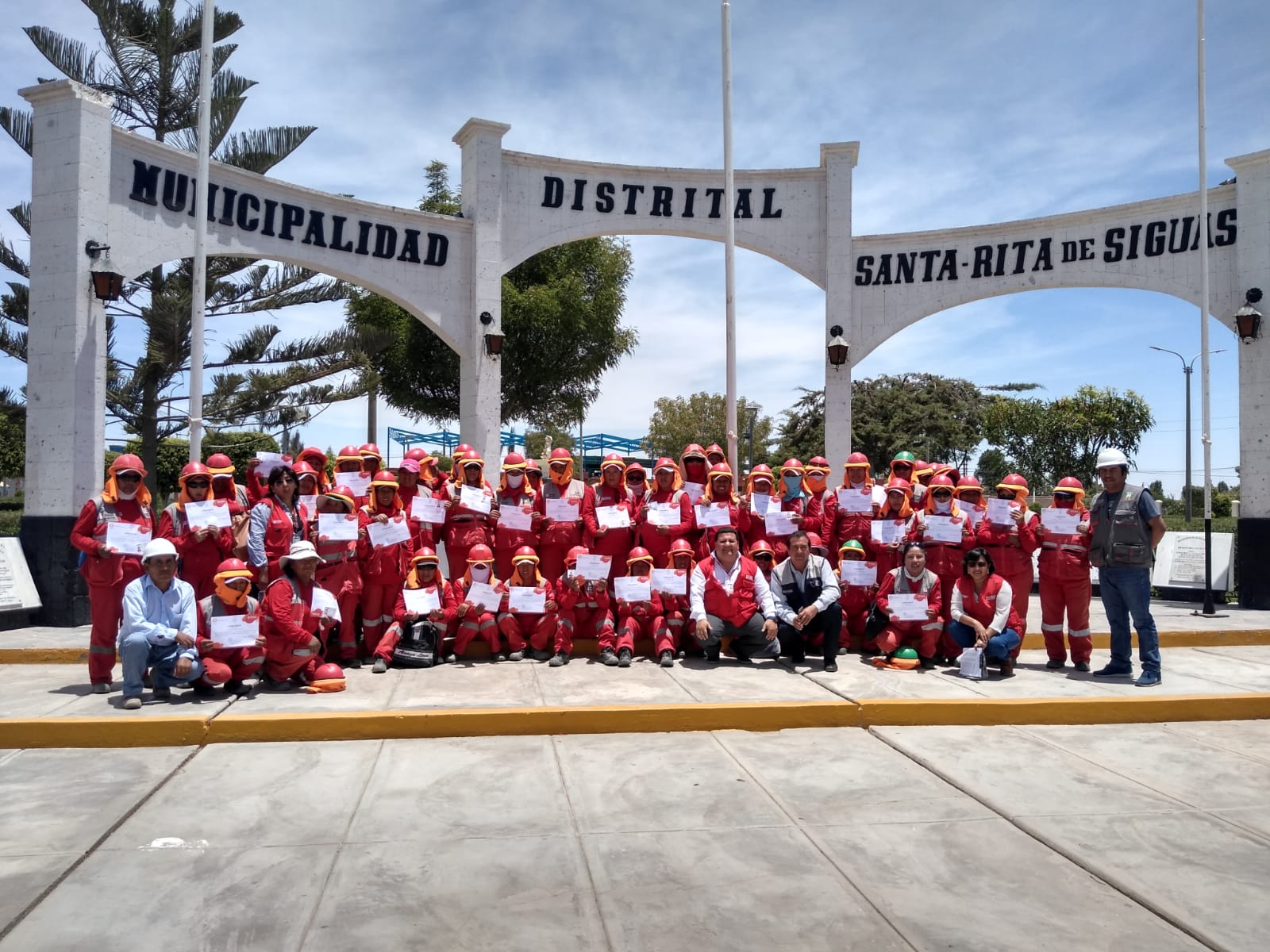 trabajaperu2019 certificacion arequipa La labor de 50 pobladores y pobladoras de Santa Rita de Siguas, provincia de Arequipa (Arequipa), permitirá mejorar la transitabilidad vehicular y peatonal de la Av. Los Fundadores de dicho…
