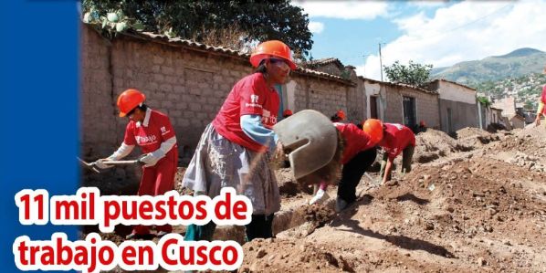 el diario cusco julio 22 trabaja peru El Diario (Cusco)
21/07/2020
El Gobierno Regional del Cusco junto a Trabaja Perú anunció la oferta de 10 mil empleos temporales para mano de obra no calificada, así como la de mil…
