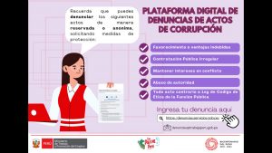 DENUNCIAS ANTICORRUPCIÓN